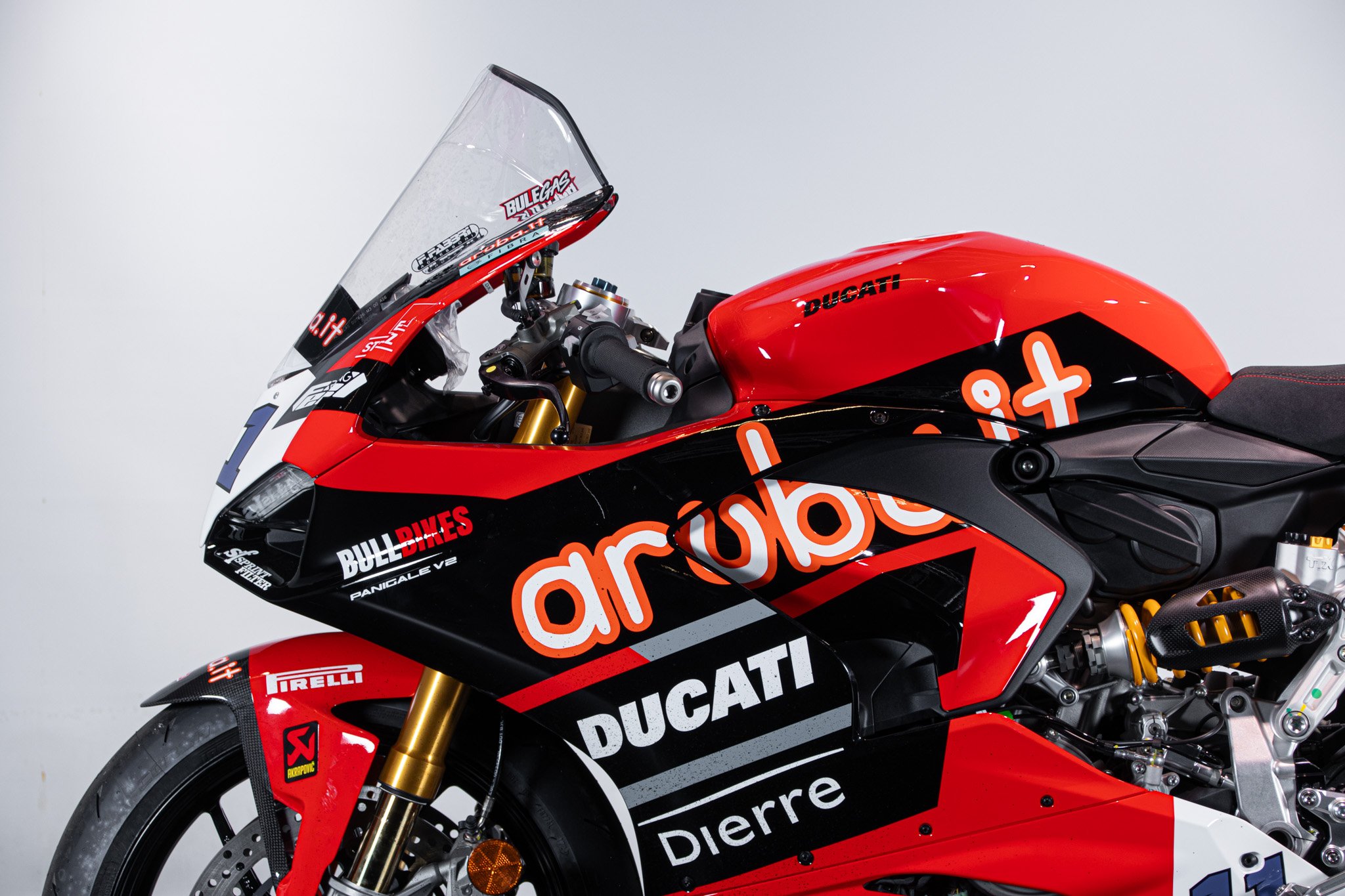 Ducati PANIGALE V2 BULEGA 2023 WORLD CHAMPION REPLICA 